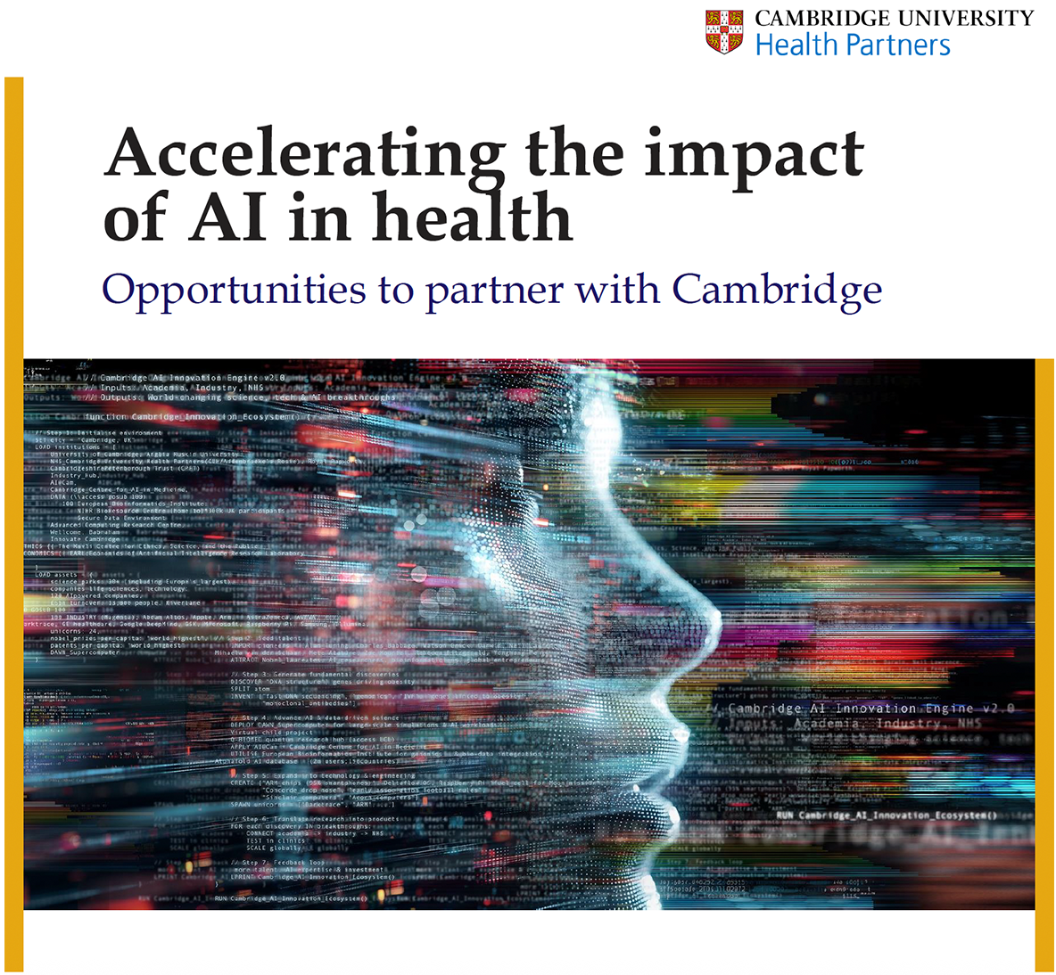 Cambridge University Health Partners — AI in Health